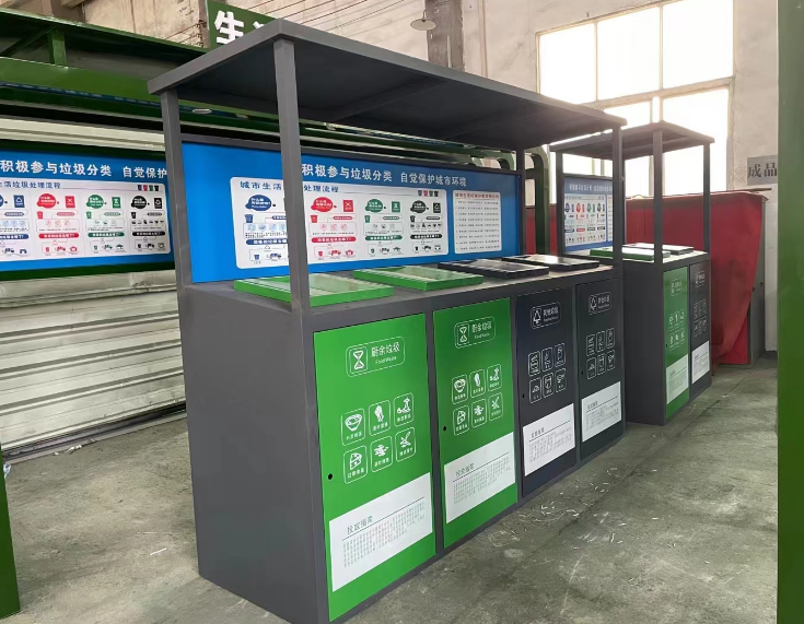 贵阳四分类垃圾箱定制设计加工厂家